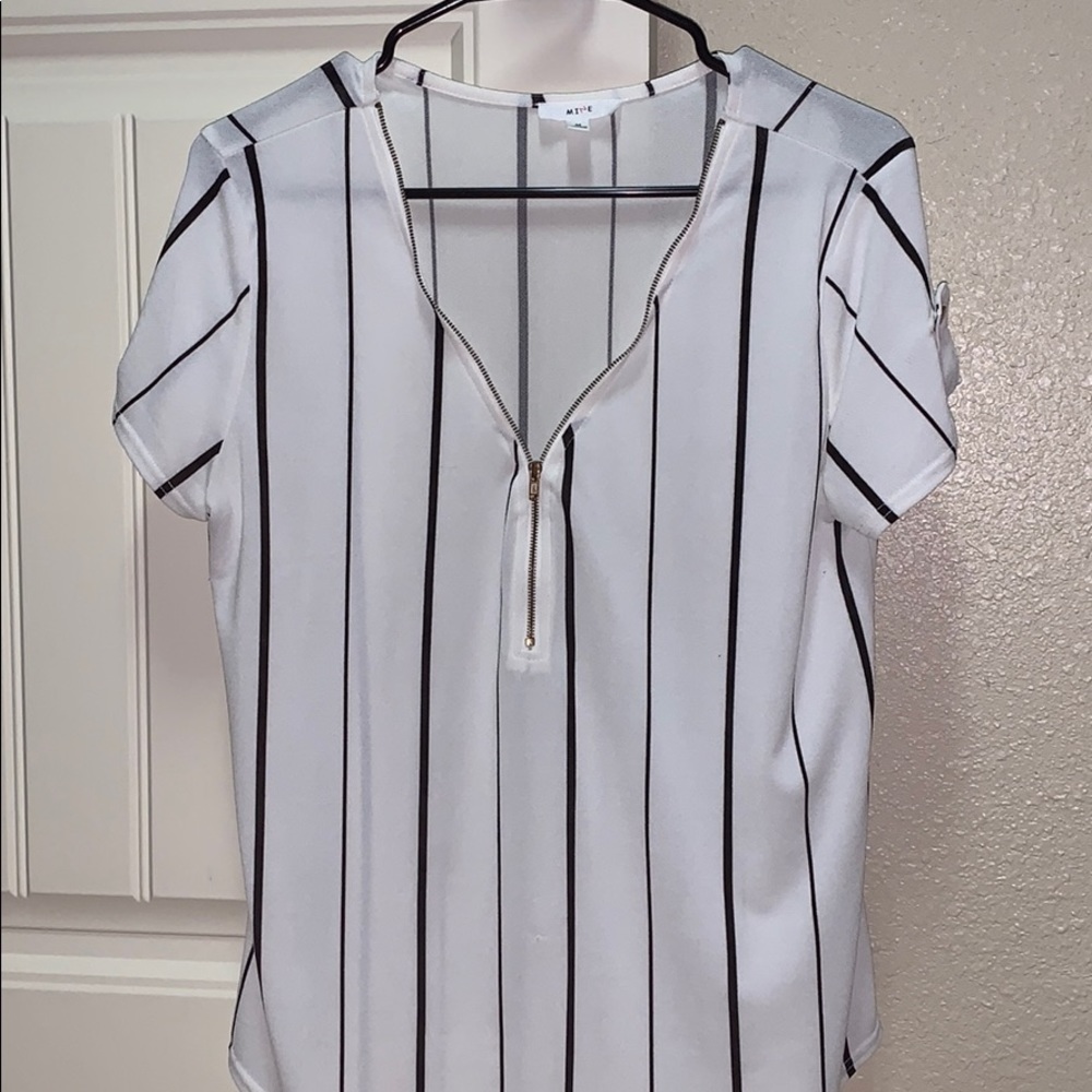 Zipper Blouse